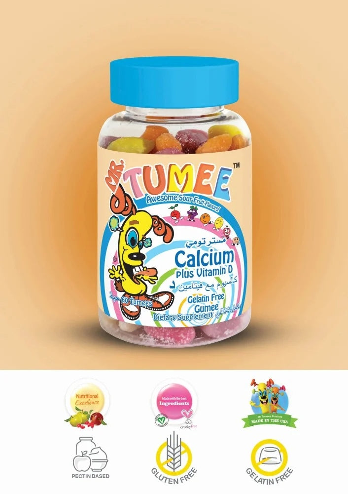Mr. Tumee Calcium + Vitamin D3 Gummies-2