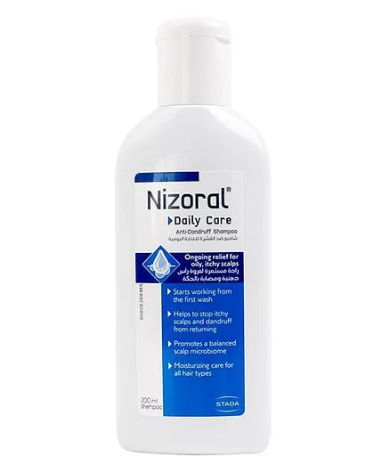 Nizoral Daily Care Shampoo 200ml – Anti-Dandruff for Oily and Itchy Scalp-1
