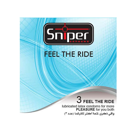 Sniper Condoms Pack of 3-6
