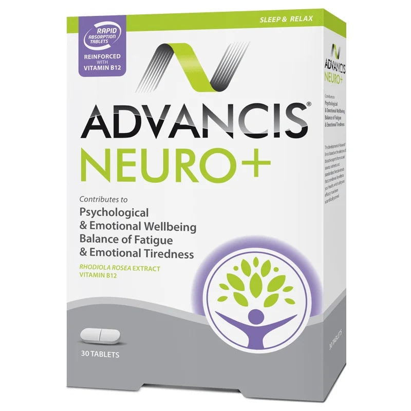 Advancis Neuro+ 30 Tablets – Emotional Wellbeing and Mental Balance Support-1