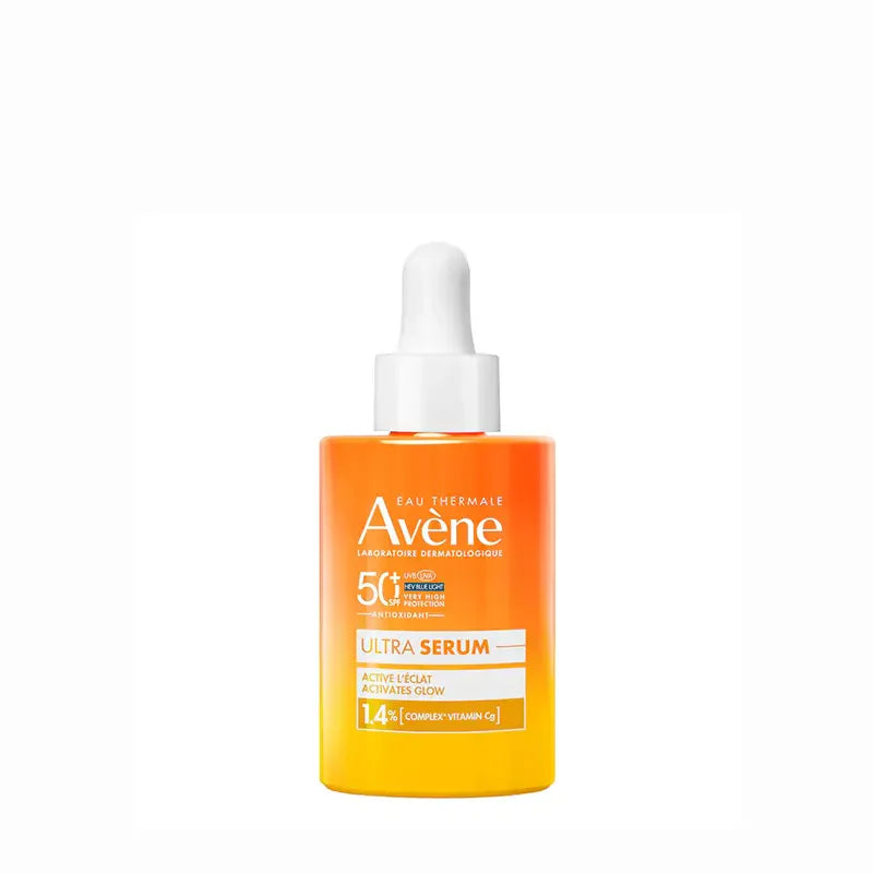 Avene Vitamin C Ultra Serum SPF 50+ 50ml Radiance Anti-Aging Brightening Serum