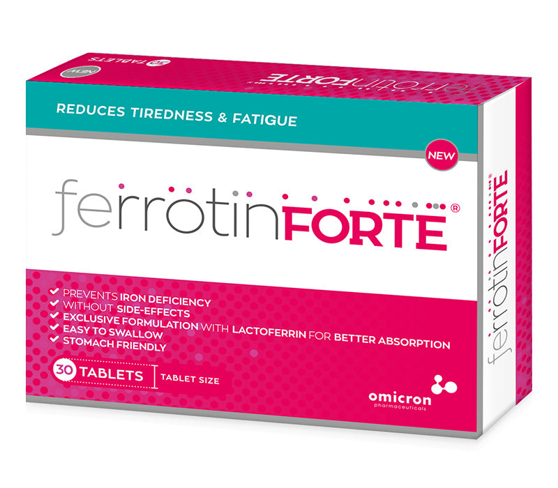 Ferrotin Forte Iron Supplement 30 Tablets-1