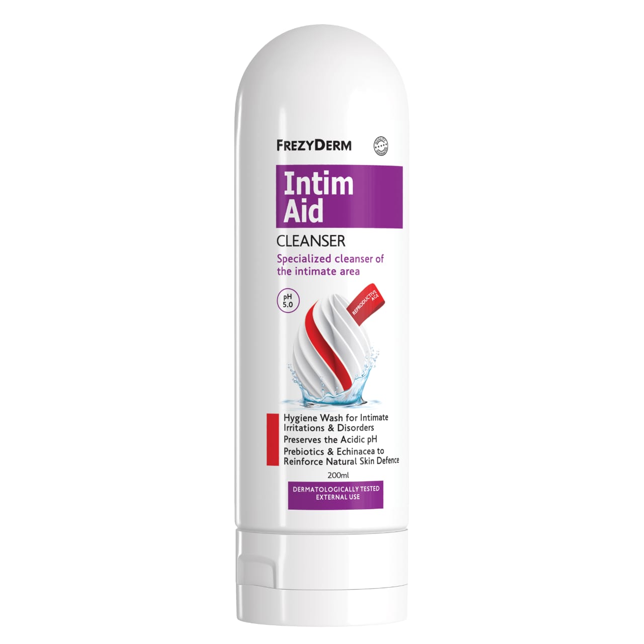 Frezyderm Intim Aid Cleanser 200ml – Intimate Area Cleanser for Irritations and Infections-1