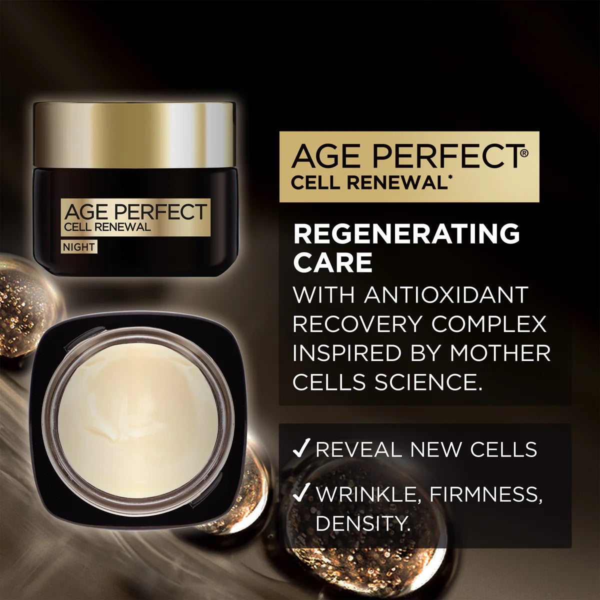 L'Oreal Cell Renew Night Cream Age Perfect 50ml-2
