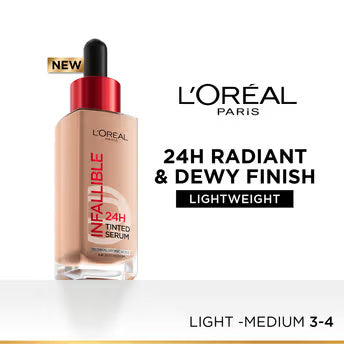 LOreal Paris Infallible 24H Tinted Serum Foundation - Long-Lasting Full Coverage-9