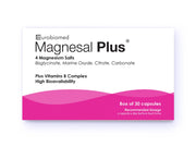Magnesal Plus 30 Caps | Magnesium, Vitamin B6, and Vitamin D3 for Muscle Function and Energy-1