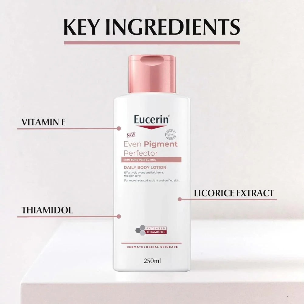 Eucerin Daily Essentials Even Complexion Hydration Lotion 250ml | Brightening Moisturizer