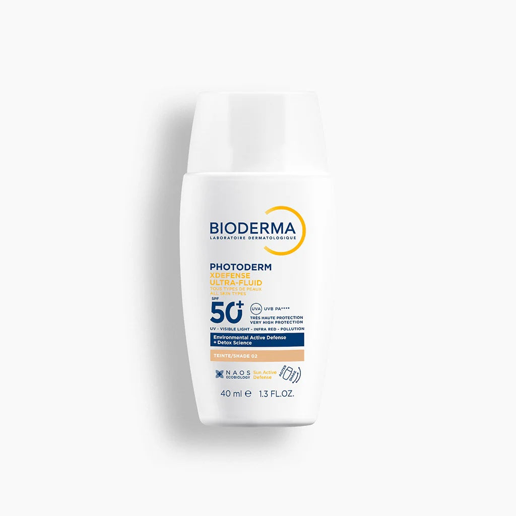 Bioderma Photoderm XDEFENSE SPF 50+ Ultra-Fluid Tinted Sunscreen Shade 02 and Shade 03 for All Skin Types 40ml-1