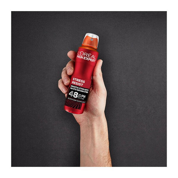 L'Oreal Paris Men Expert Stress Resist Deodorant Spray 150 ml – Maximum Freshness Under Pressure-2