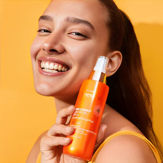 BEESLINE Pure Carrot Suntan Oil SPF 10-3