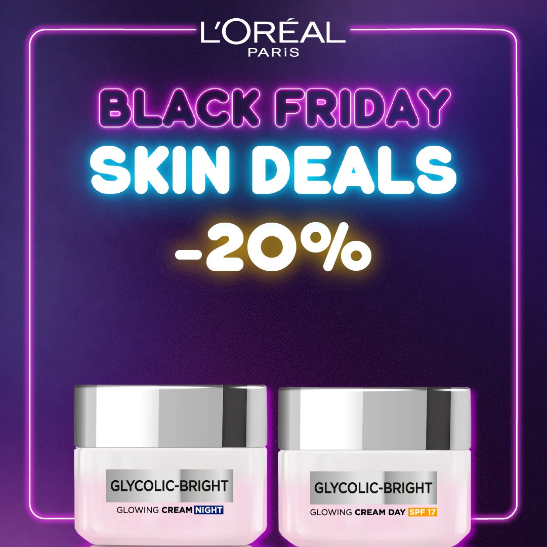 L’Oreal Paris Glycolic-Bright Glowing Day Cream SPF 17 + Glowing Night Cream – 20% Off Black Friday Deal-2