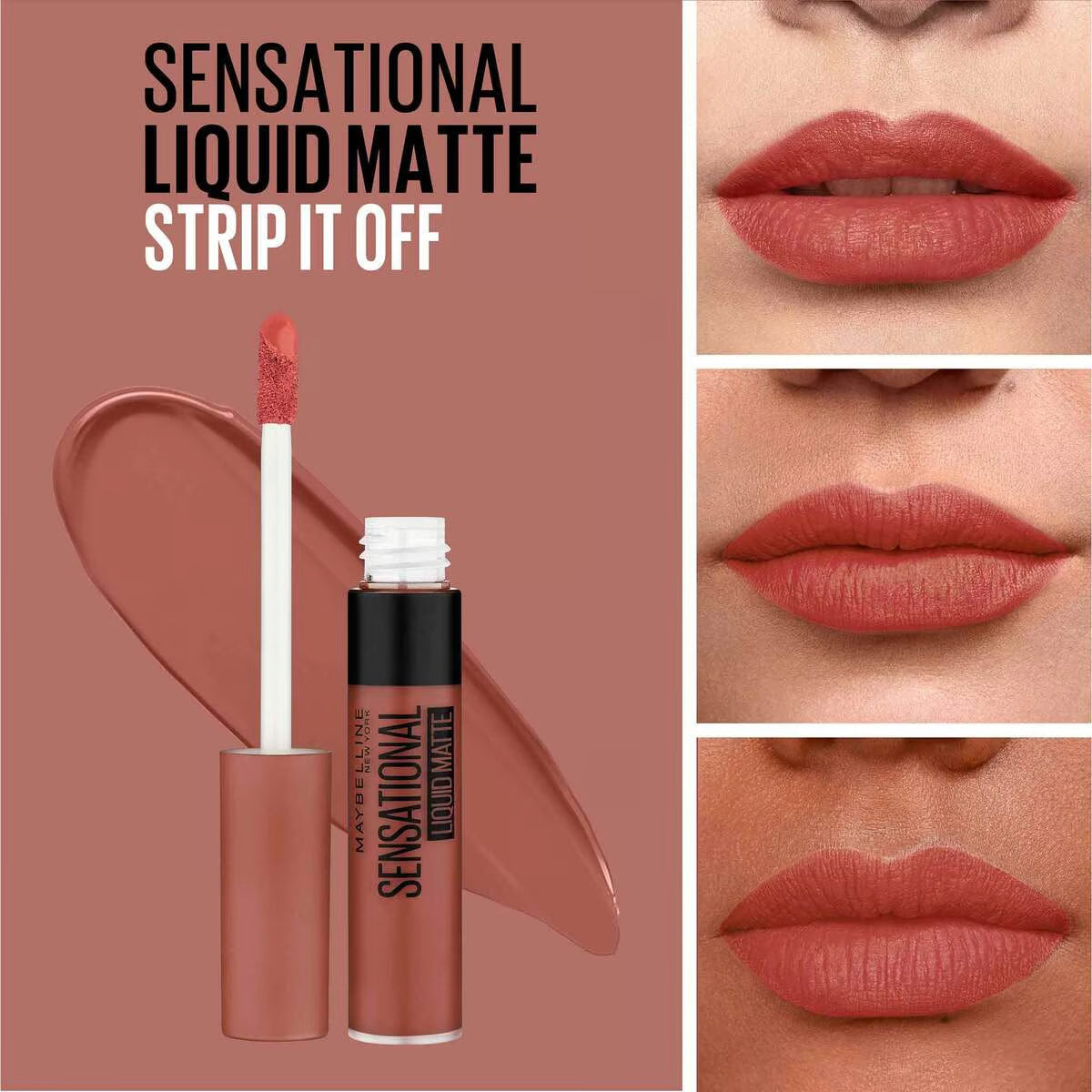 Maybelline Sensational Liquid Matte – Lightweight, Long-Lasting Liquid Lipstick-2