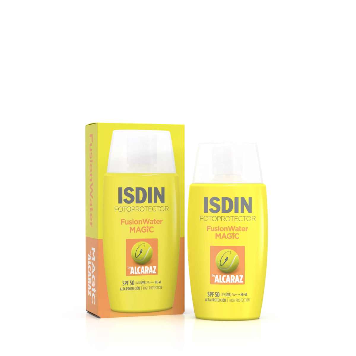 ISDIN Fusion Water MAGIC by Alcaraz SPF 50+ 50ml | High Protection Sunscreen for Skin Repair and UV Defense-1