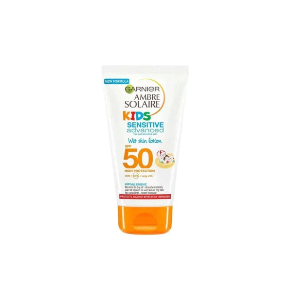 Garnier Ambre Solaire Kids Wet Skin Lotion SPF 50+ 150ml – Very High Sun Protection for Children-1