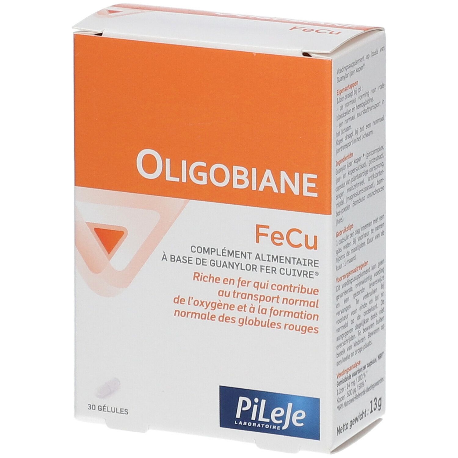 Oligobiane FeCu 30 caps-1