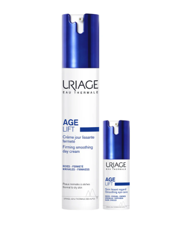 Uriage Age Lift Face & Eye Duo Set – Anti-Aging Firming & Smoothing Day Cream & Eye Care-2