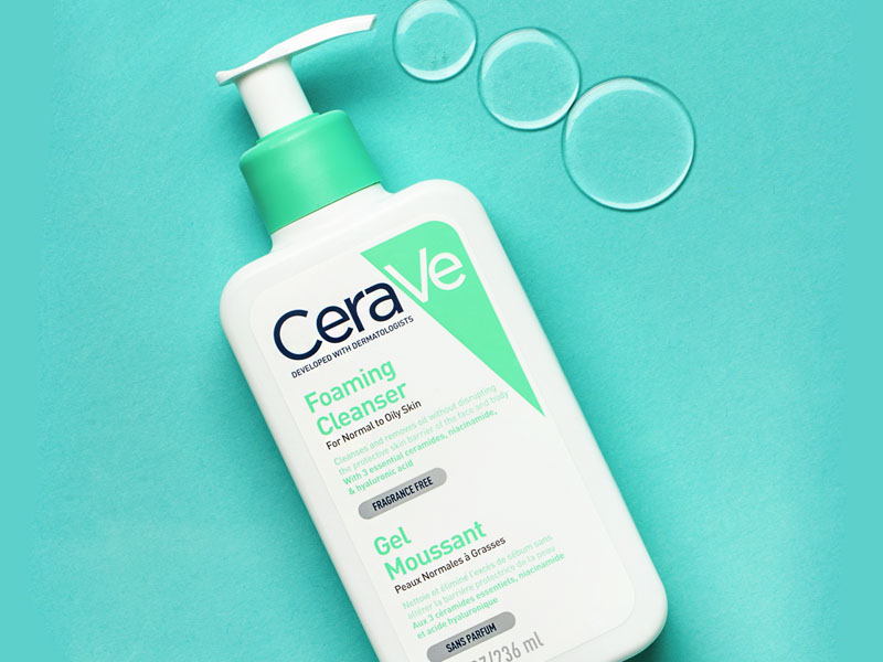 CeraVe Foaming Cleanser Gel Moussant Normal Oily Skin-3