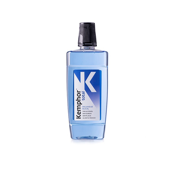 Kemphor Total Mouthwash Alcohol Free Anti Plaque Fresh Breath 500ml-1