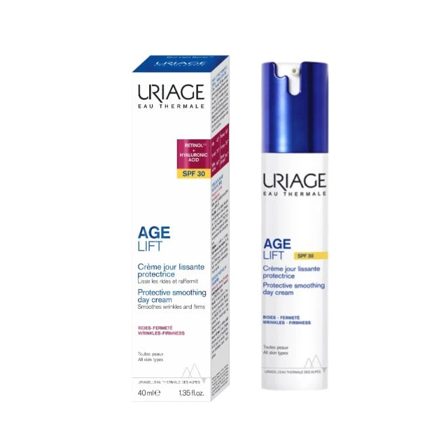 Uriage Age Lift Protective Smoothing Day Cream SPF 30 50ML - Anti-Aging Cream with Sun Protection-1