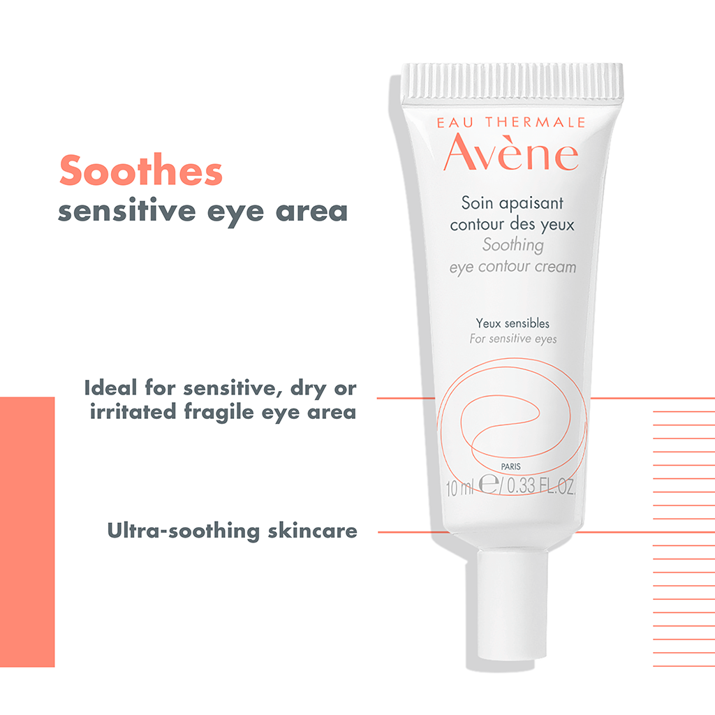 Avene Soothing Eye Contour Cream 15ML - Gentle Care for Sensitive Eye Area-3