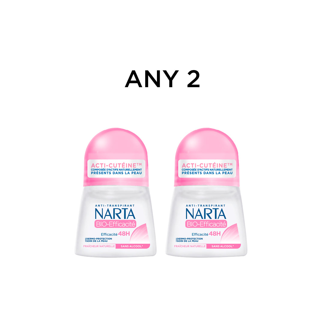 Narta Roll-On Deodorant Duo – Any 2 Colors for 20% Off-1