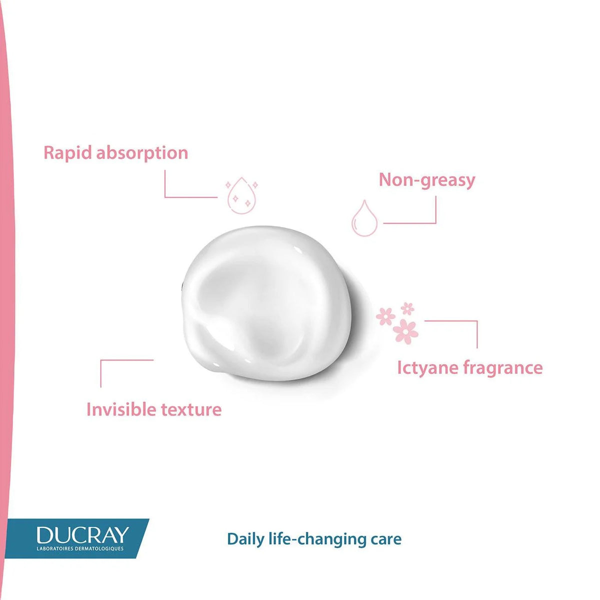 Ducray Ictyane Moisturizing Hand Cream for Dry 50ml-1