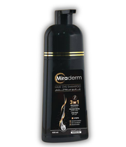 Miraderm Hair Dye Shampoo – Effortless Hair Color in One Wash-1