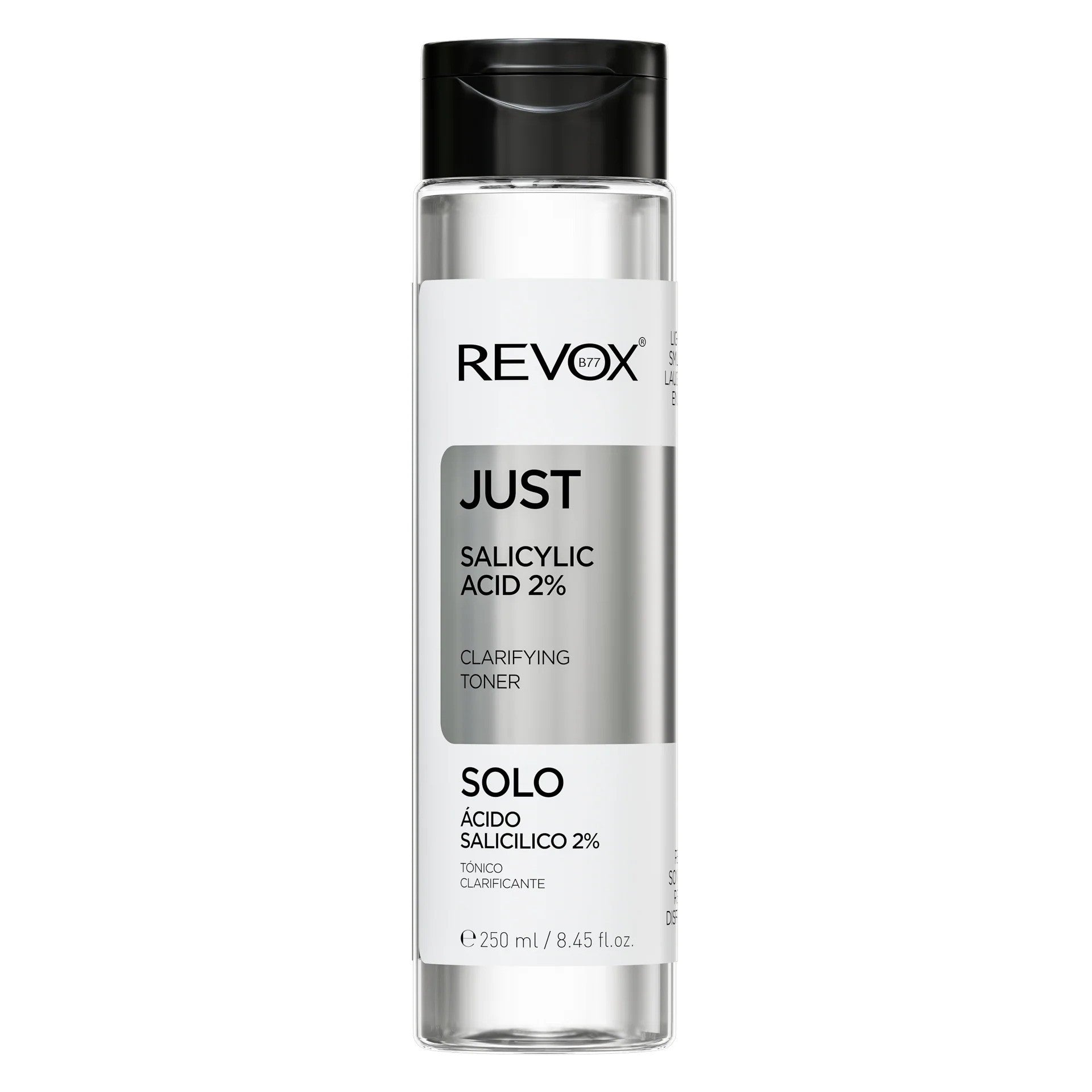 REVOX B77 JUST Salicylic Acid 2% Toner for Exfoliation and Clarifying-1
