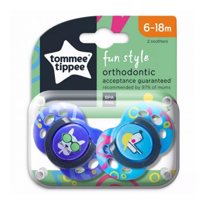 Tommee Tippee Fun Style Soothers Orthodontic-3