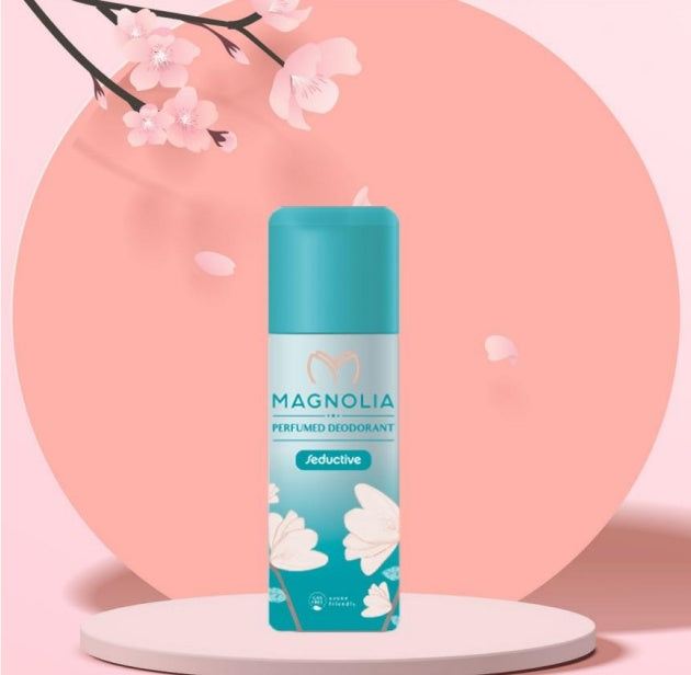 Magnolia Perfumed Deodorant Seductive 150ml – Long-Lasting Floral Body Spray-2
