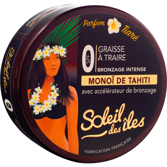 Soleil des Îles Milking Grease – Tiare Scent 150ml | Tanning Accelerator with Monoi Oil-1