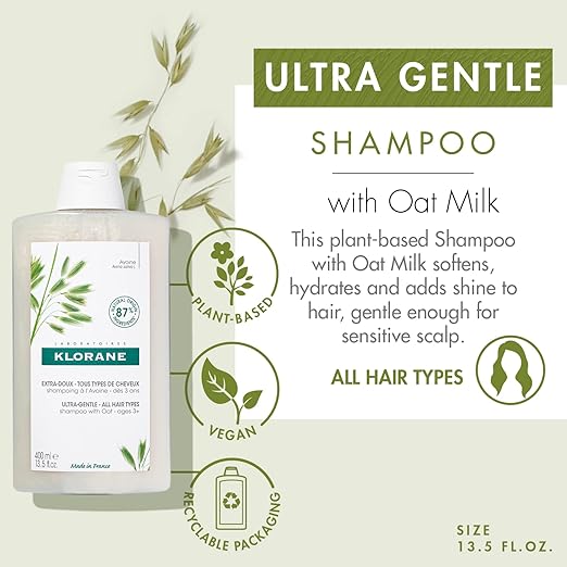 Klorane Oat Milk Shampoo-5