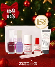 Samoa Complete Nail Kit- 2 nails polish + base coat+ top coat+ nail cream-1