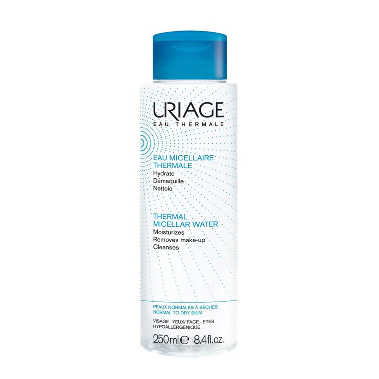 Uriage Thermal Micellar Water for Normal to Dry Skin 500ML - Gentle Cleansing and Hydration-1