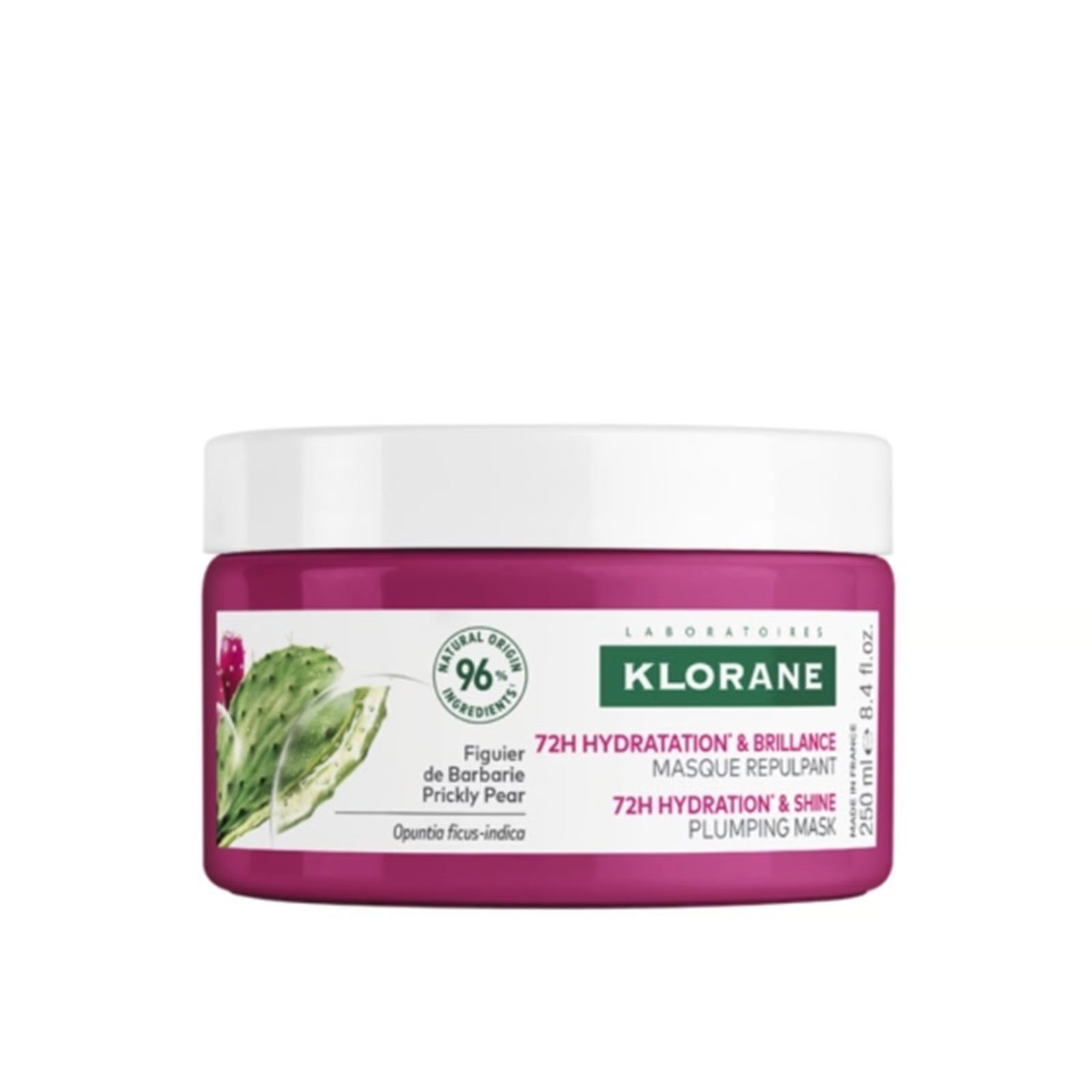 Klorane Prickly Pear 72h Plumping Mask Hydration & Shine – 250ml-1