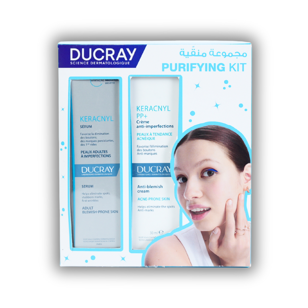 Ducray Keracnyl Serum + Ducray Keracnyl PP+ Anti-Blemish Cream Get 20% Off-2