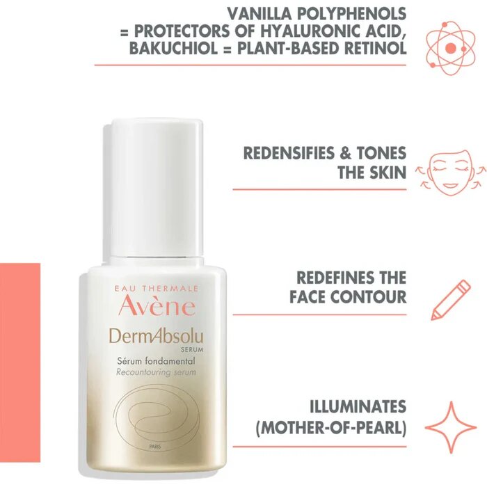 Avene DermAbsolu Recontouring Serum 30ML - Advanced Firming and Anti-Aging Treatment-2