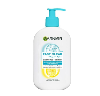 Garnier Fast Clear Gentle Cleanser Hydrating Face Wash 250ml – Clear Skin Care-1