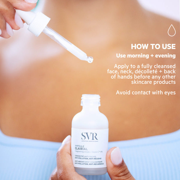 SVR Clairial Ampoule - Hyperpigmentation Face Serum 30ml | Targeted Treatment for Dark Spots and Uneven Skin Tone-4
