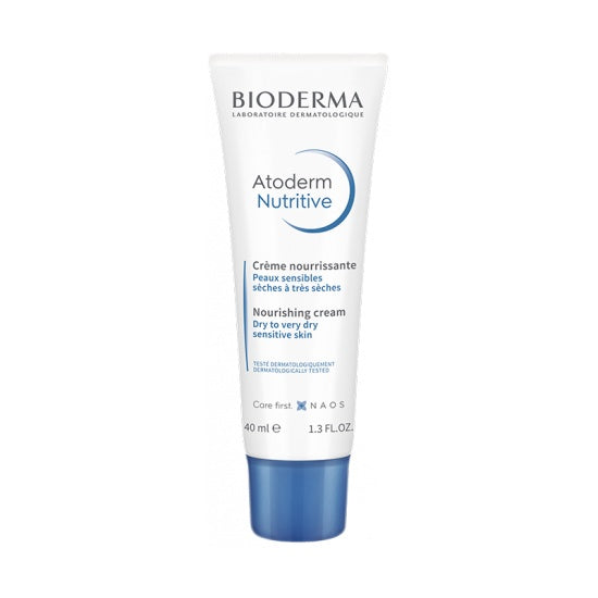 Bioderma Atoderm Nutritive Rich Face Cream for Dry to Very Dry Sensitive Skin 40ml – Intense Nourishment and Protection-1