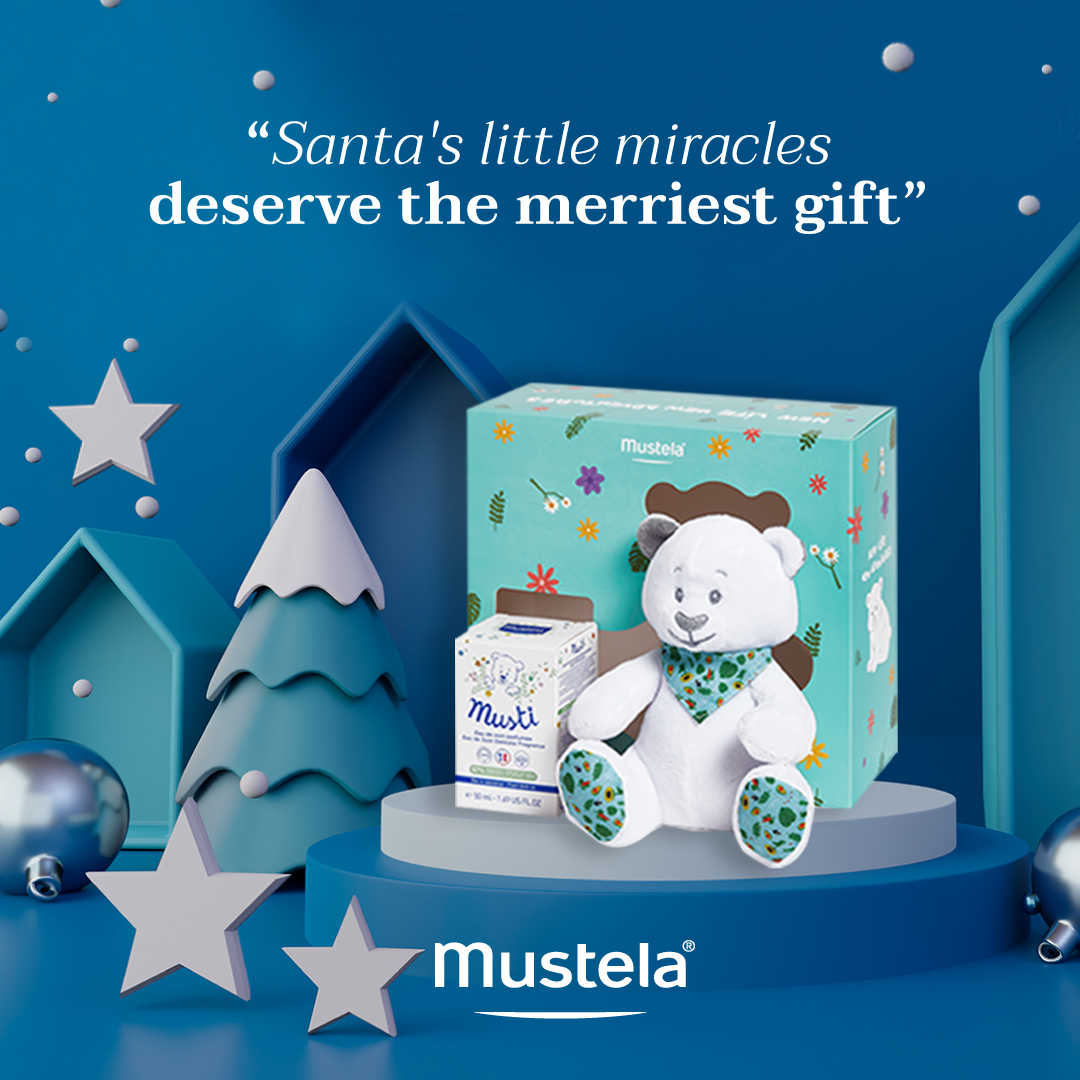 Mustela Musti Eau De Soin Parfumée Coffret - Mustela Perfume for Babies-50ml-2