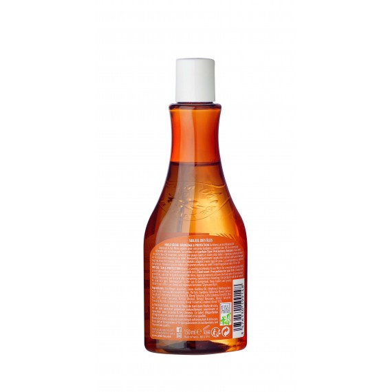 Soleil des Îles Dry Tanning Oil SPF 20 - Tiaré Scent 150ml | Intense Tan & Sun Protection-2
