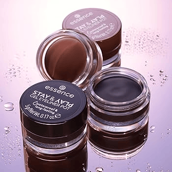 Essence Stay & Play Gel Eyeliner Pot 02 Brown – Waterproof, Long-Lasting Precision-3
