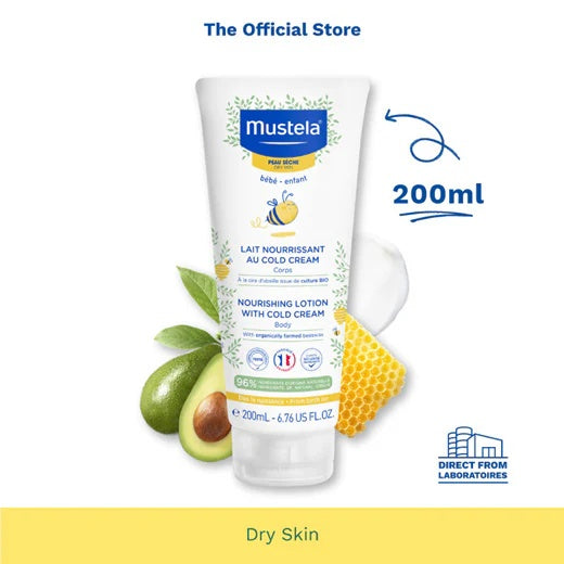 Mustela Nourishing Lotion with Cold Cream- 200ml-4