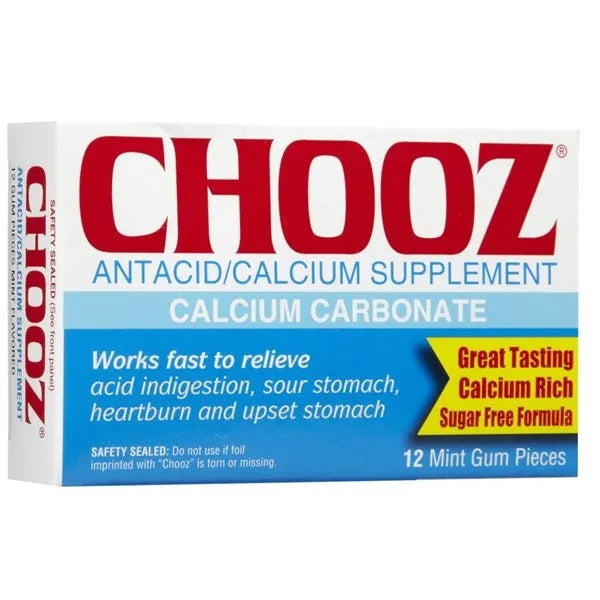 Chooz Antacid Calcium Supplement – Fast Relief for Indigestion & Heartburn-1