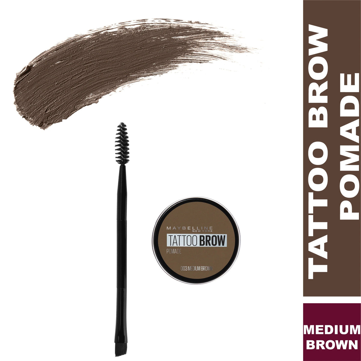 Maybelline Tattoo Studio Brow Pomade – Long-Lasting Waterproof Eyebrow Color-3