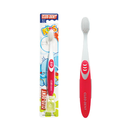Cleo-Dent Kids Soft Toothbrush 2–7 Years – Gentle Cleaning for Sensitive Gums-3