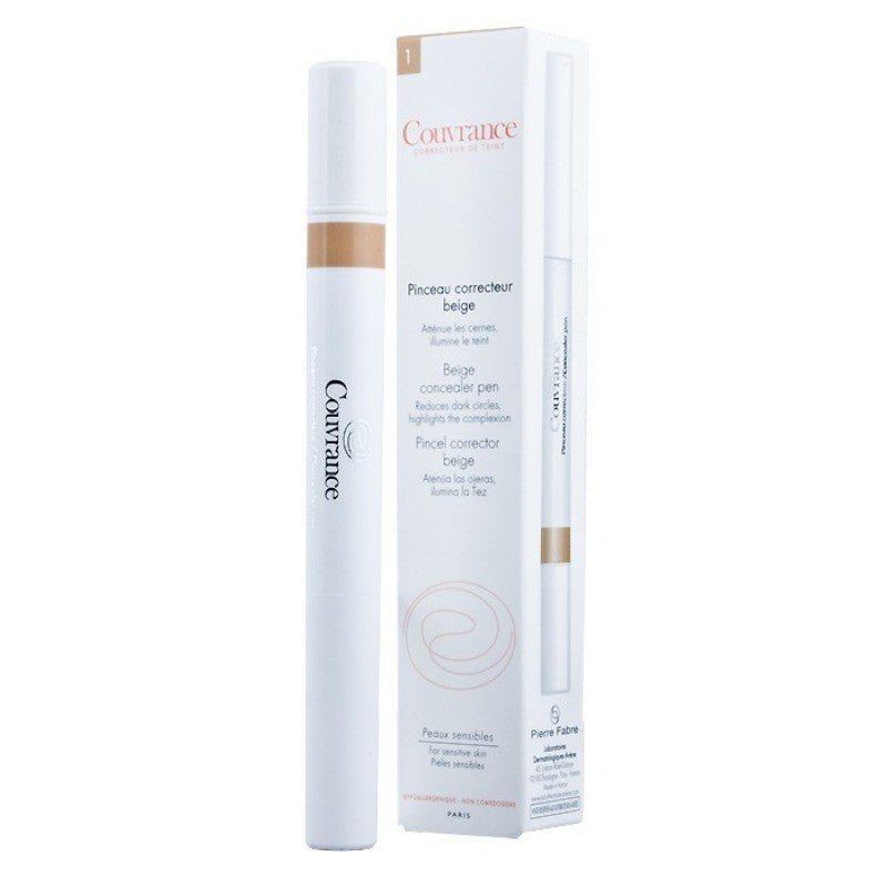 Avene Couvrance Concealer Pen Beige 2.5g - High Coverage for Blemishes and Dark Circles-2
