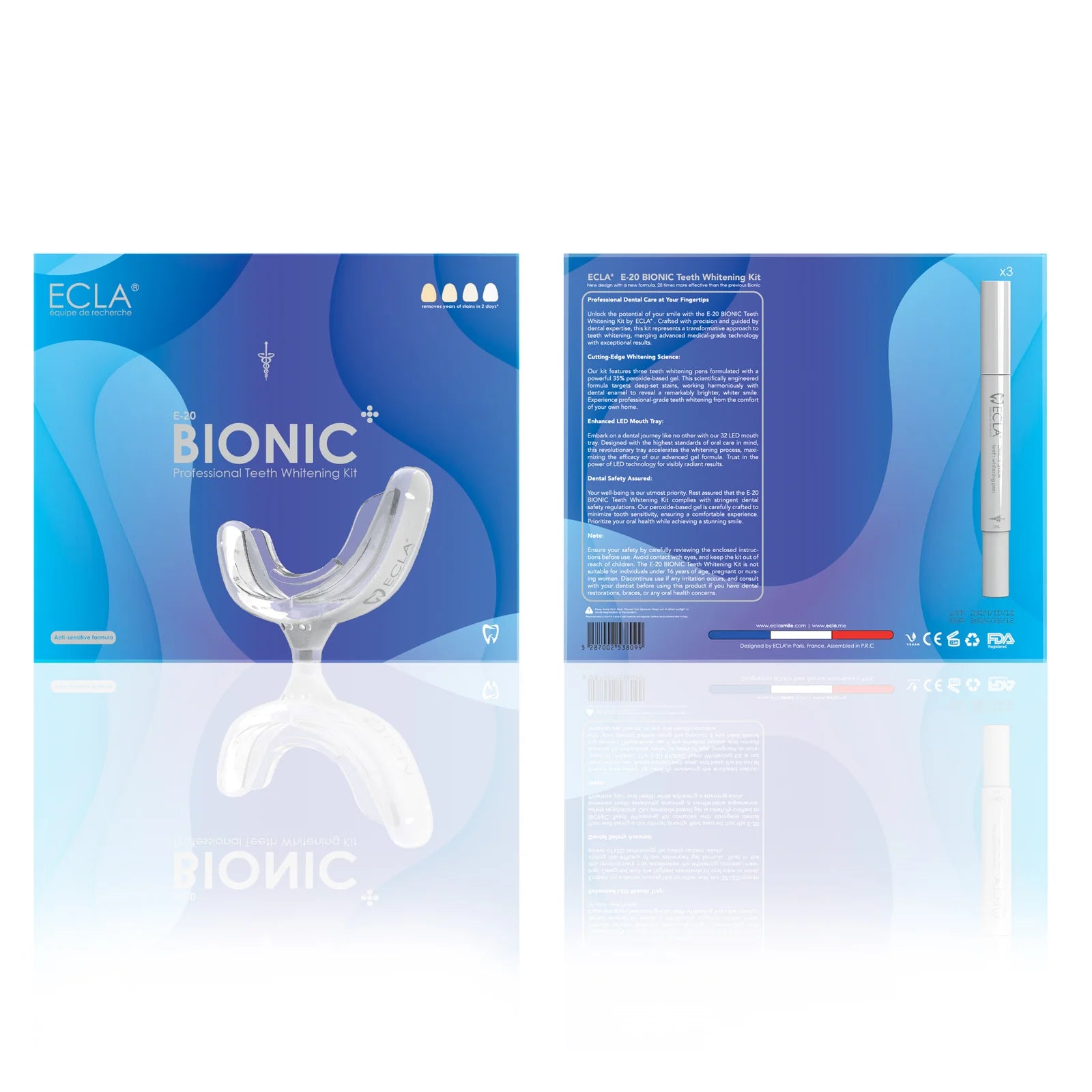 Ecla E20 Bionic Professional Teeth Whitening Kit