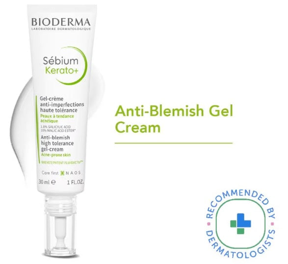 Bioderma Sebium Kerato+ Anti-Blemish High Tolerance Gel-Cream 30ml-5